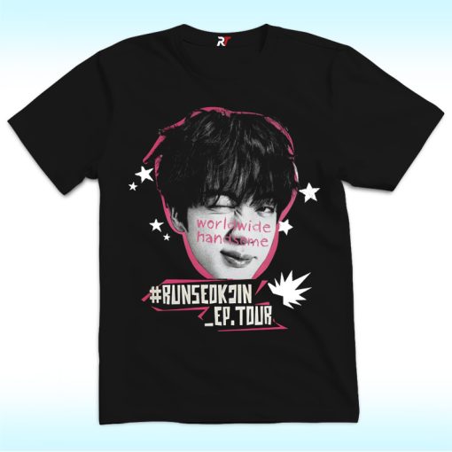 Run Seokjin Ep Tour 2025 Shirt, Worldwide Handsome