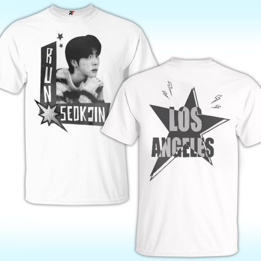 Run Seokjin Los Angeles Tour 2025 Shirt