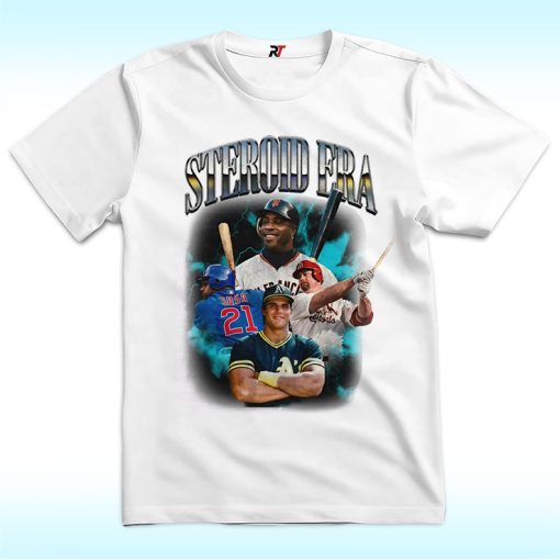 The Steroid Era Shirt, Barry Bonds, McGwire, Canseco, Sosa