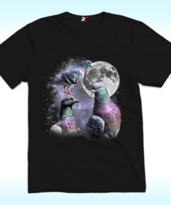Three Pigeon Moon Shirt