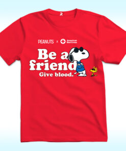 American Red Cross Snoopy Shirt