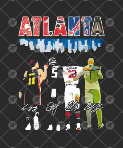 Atlanta Professional Sports Teams Watermark