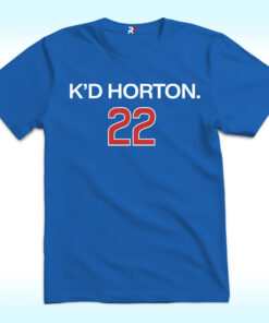 Cade Horton K’D Horton 22 Shirt, Chicago Cubs