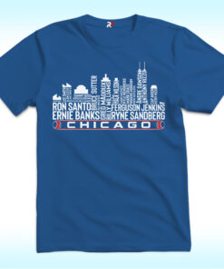 Chicago Baseball Greatest Of All Time Team Legends Shirt