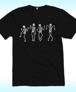 Dancing Skeleton Fuck Trump Halloween Shirt