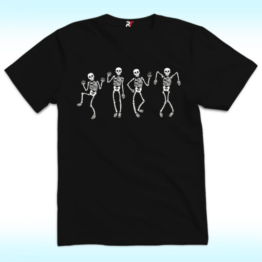 Dancing Skeleton Fuck Trump Halloween Shirt