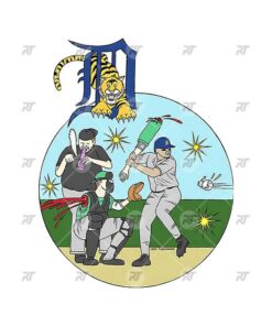 Detroit Tigers Slugger Watermark