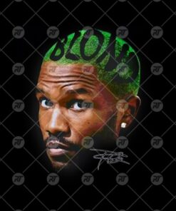 Frank Ocean Green Hair Shirt With Signature