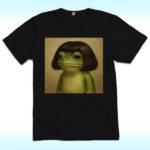 Frog Face With Bob Haircut Shirt