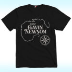 Gavin Newsom Gulf of Mexico Map Shirt