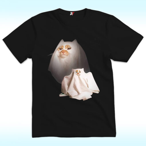 Ghost Kitten Cat Halloween Shirt