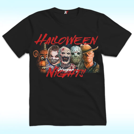 Halloween Horror Nights 2025 Shirt, Haunted House Icons, Spooky Horror