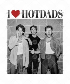 I Love Hot Dads Jonas Brothers Watermark
