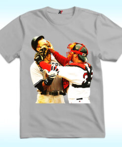 Jason Varitek Alex Rodriguez Fighting Shirt