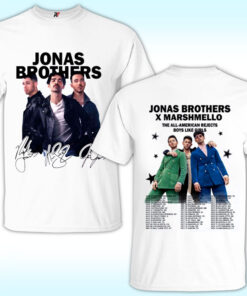 Jonas Brothers and Marshmello Shirt, 20th Annivesary Tour 2025