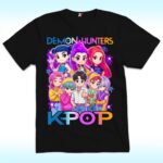 Kpop Huntrix Demon Hunters Shirt, Mira Rumi Joey, Chibi, Cartoon Version