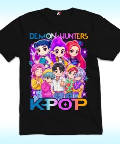 Kpop Huntrix Demon Hunters Shirt, Mira Rumi Joey, Chibi, Cartoon Version