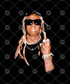 Lil Wayne Middle Finger Watermark