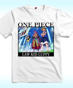 One Piece Law Kid Luffy T Shirt