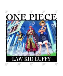 One Piece Law Kid Luffy Waternark