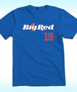 Owen Caissie Big Red 19 Chicago Cubs Shirt