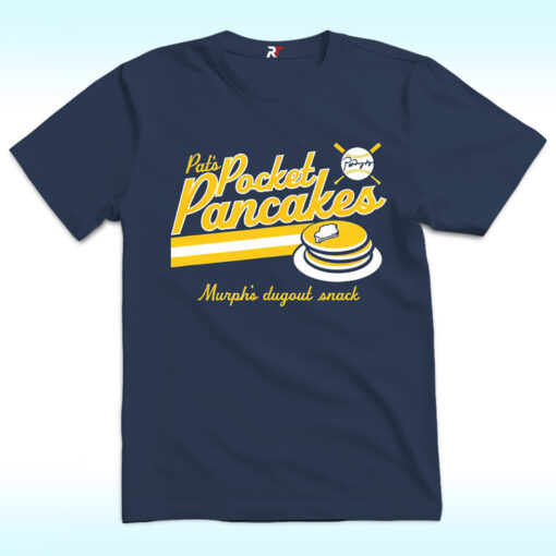 Pat Murphy Pocket Pancakes Murphy’s Dugout Snack Shirt, Milwaukee Brewers