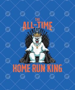 Pete Alonso Mets Polar Bear Home Run King Watermark