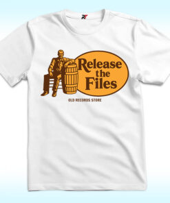 Release The Files Old Records Store Shirt