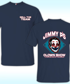 Sell The Team Jimmy P’s Clown Show A Circus Ran By Weasels Shirt