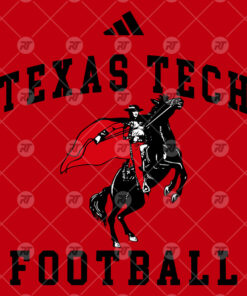 Texas Tech Football Masked Rider Watermark