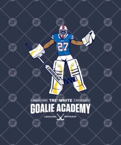 Tre White Goalie Academy Zero Goals Allowed Zero Games Played Watermark