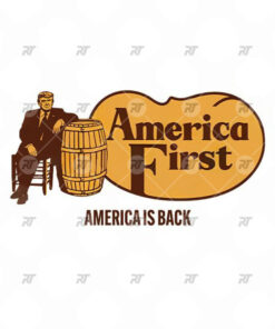 Trump Cracker Barrel America First America Is Back Watermark