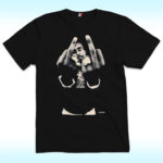 Tupac Middle Fingers Shirt