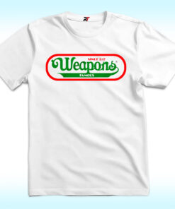Weapons Famous Hot Dogs Shirt