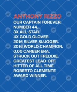 Anthony Rizzo Our Captain Forever Watermark