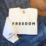 Charlie Kirk Freedom on the Sleeve Sweatshirt