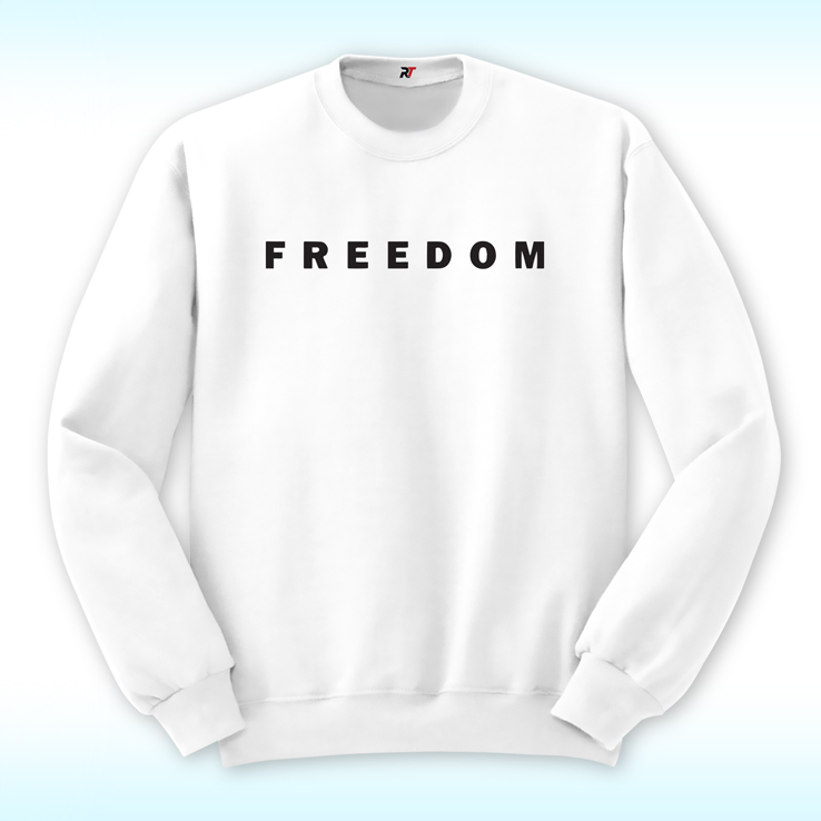 Charlie Kirk Freedom Sweatshirt