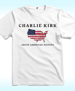 Charlie Kirk Great American Patriot Shirt
