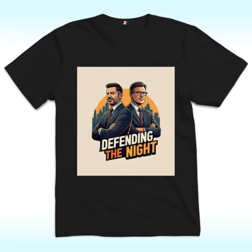 Defending The Night Shirt, Jimmy Kimmel, Stephen Colbert