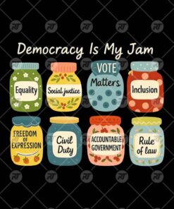 Democracy Is My Jam Watermark