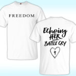 Echoing Her Battle Cry Shirt, Erika and Charlie Kirk
