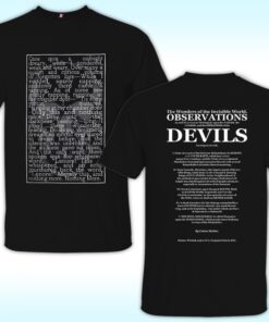 Edgar Allan Poe The Raven Gothic Poem Text Shirt