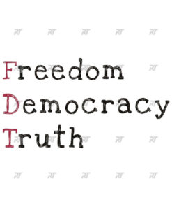 Freedom Democracy Truth Watermark