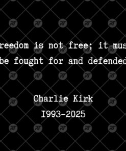 Freedom Is Not Free It Must Be Fought For And Defended Watermark