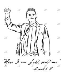 Here I Am Lord Send Me Watermark