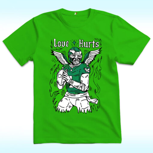 Jalen Hurts Love Hurts Philadelphia Eagles Shirt