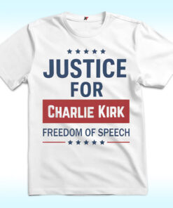 Justice For Charlie Kirk Freedom Of Speech Shirt
