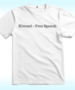 Kimmel = Free Speech Shirt