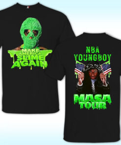 NBA Young Boy Masa Tour Shirt, Make America Slime Again