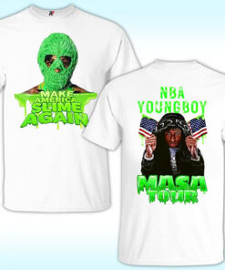 NBA Young Boy Masa Tour Shirt, Make America Slime Again